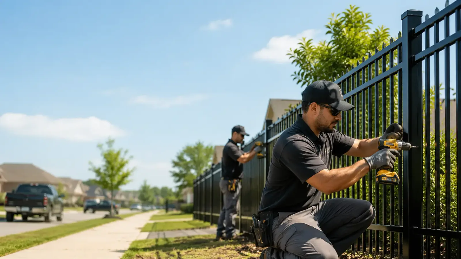 Metal Fence Installation in Woodhull, IL